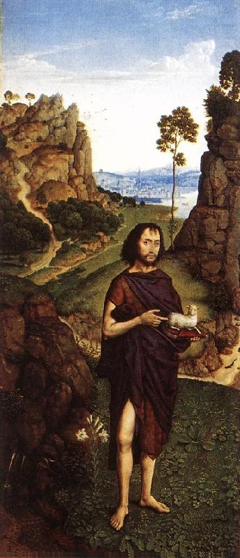BOUTS, Dieric the Younger St John the Baptist fd china oil painting image